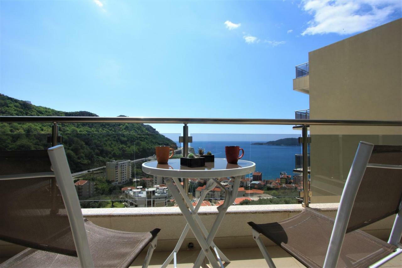 Amazing Sea View Apartment Zatvoren بودفا المظهر الخارجي الصورة