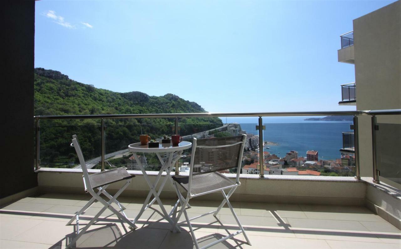 Amazing Sea View Apartment Zatvoren بودفا المظهر الخارجي الصورة